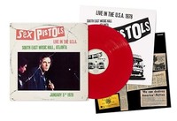 Sex Pistols - Live In The U.S.A 1978 - Atlanta - Vinyl Record 1Red Vi - G3Z