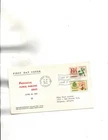 Sc#418,419 Flowers   FDC British American Collectors Club  cachet