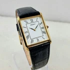 RARE VINTAGE SEIKO ELEGANT TANK ROMAN 7N00-5C70 CLASSIC JAPAN 25MM MEN'S WATCH