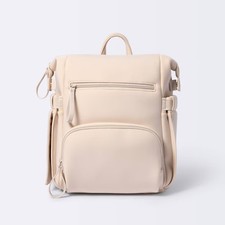 Boxy Solid Backpack Diaper Bag Cloud Island
