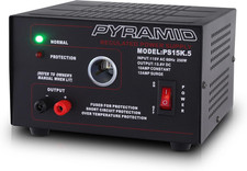 Universal Compact Bench Power Supply - 10 Amp Linear Regulated Home Lab Benchtop