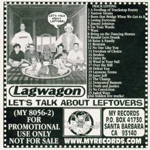 LetS Talk About Leftlovers von Lagwagon | CD | Zustand gut