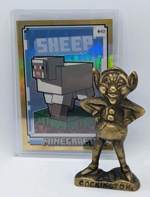 2024 Panini Minecraft Trading Cards Base Set Gold OptiChrome Sheep