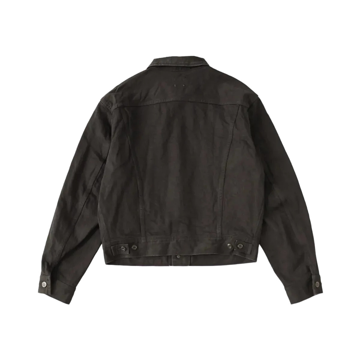 Kapital 14oz Faded Black Denim Westerner Jacket Size 42 - second product detail image
