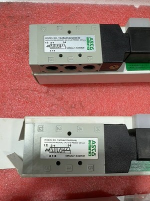 1PC NEW YA2BA4524G00061 ASCO Numatics Solenoid Valve 24VDC  With Warranty