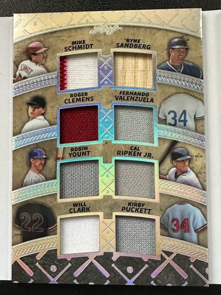 2025 Leaf Spectacular Book Of Baseball 24 Patch Relics #/20 Griffey Jeter Seaver - Image 3 of 4