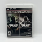 Call of Duty Black Ops 1 & 2 Combo Pack (Sony Playstation 3, PS3) CIB! TESTED