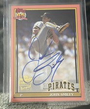 2017 Topps Archives - Fan Favorite Autographs 1991 John Smiley Pirates /150