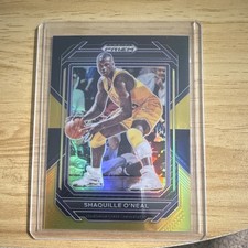 Panini Prizm Draft Picks Shaquille O'Neal Black and Gold 3/5
