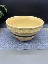 Over And Back Yellow Ware 9” Mixing Bowl READ