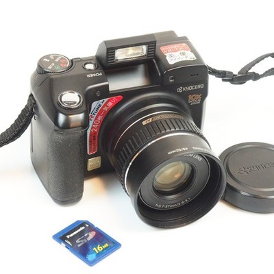 KYOCERA Finecam M410R 4MP 10x Zoom Digital Camera | Tested Working