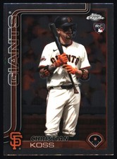 2025 Topps Chrome Update #USC26 Christian Koss San Francisco Giants