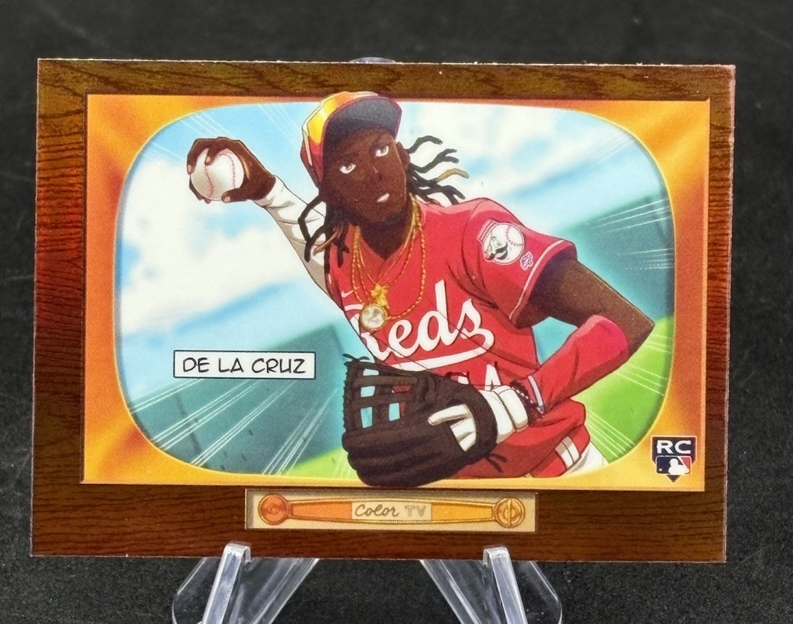 Elly De La Cruz 2024 Bowman Chrome RC Anime 1955 SSP CASE Hit 🔥 Reds