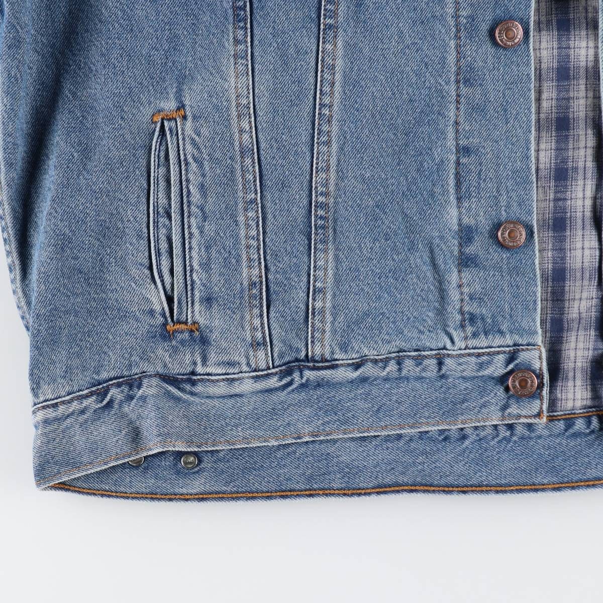 【美品】90s made in usa 70506 size40 Vintage 1990'S Levi's denim jacket (70699-0389) made in the USA