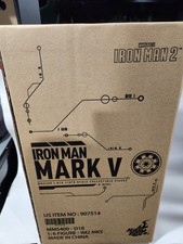 Hot Toys MMS400 - D18 Iron Man Mark V Diecast 1 6 Figure MCU Marvel Avengers NIB