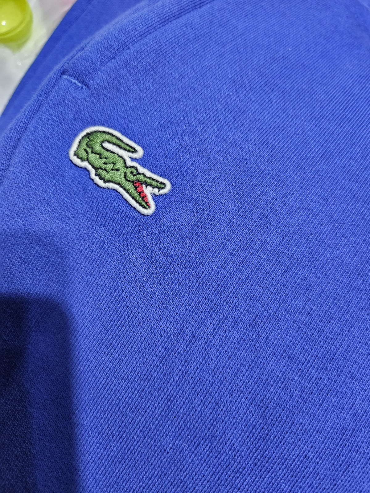 Lacoste Sport Men's XXL Tennis Fleece Lined Pants Royal Blue sweatpants joggers thumbnail 4