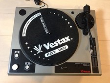 Vestax PDX-A1 Direct Drive DJ Turntable Gray Early Model Quartz Tested FullyWork