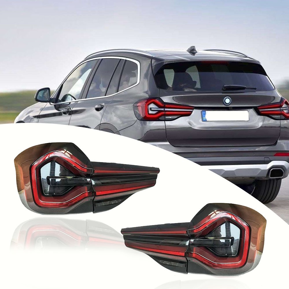 Pair LED Tail Lights For Bmw X3M X3 2018-2021 G01 G08 2022