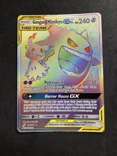 Pokemon Gengar & Mimikyu GX 186/181 Rainbow Rare Secret Rare Team Up MP on eBay