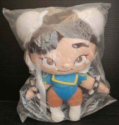 Gaming Heads Street Fighter II Chun Li 13in Plush NWT