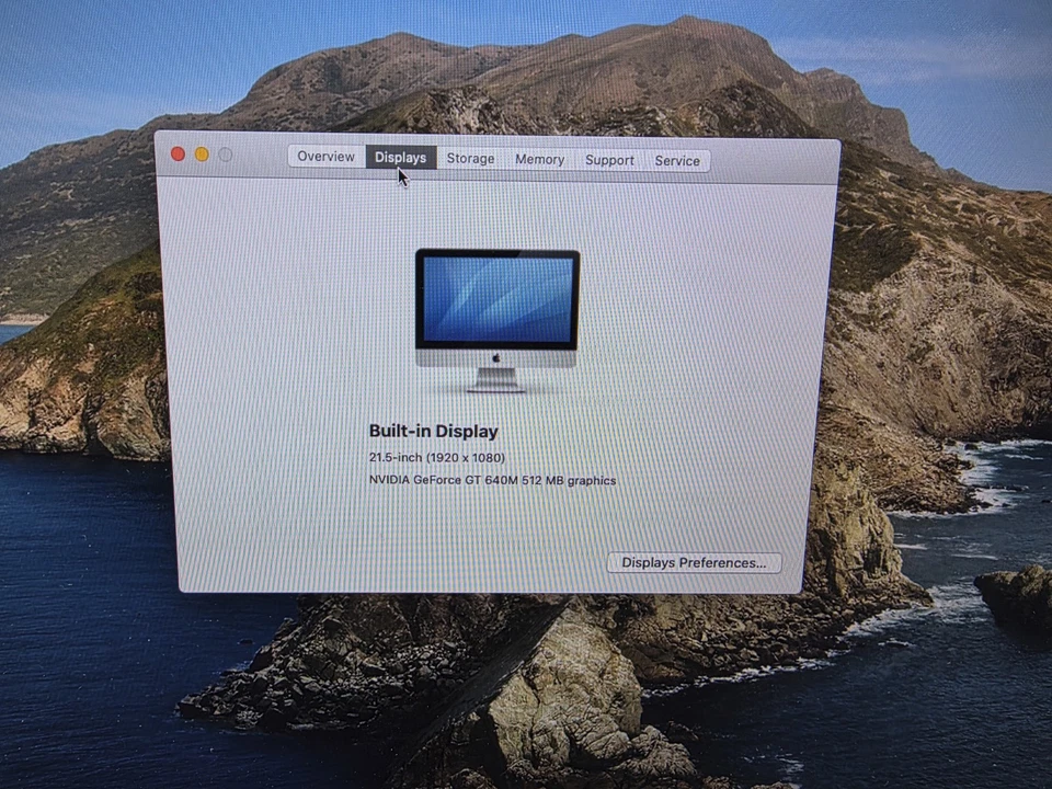 Apple iMac 21.5" All in One A1418 Core i5 2.70 Ghz 8GB 1TB Nvidia Gt 640M 512MB - Image 3 of 4