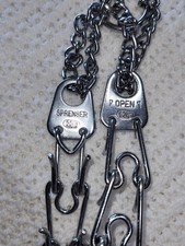 HERM SPRENGER Germany Small Stainless Steel Prong Dog Training Collar Approx 15"