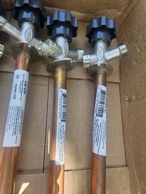 1/2 in. x 12 in. Brass MPT x S Frost Free Anti-Siphon Faucet Sillcock Valve