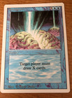 MTG Magic the Gathering 3rd Edition Revised Braingeyser 