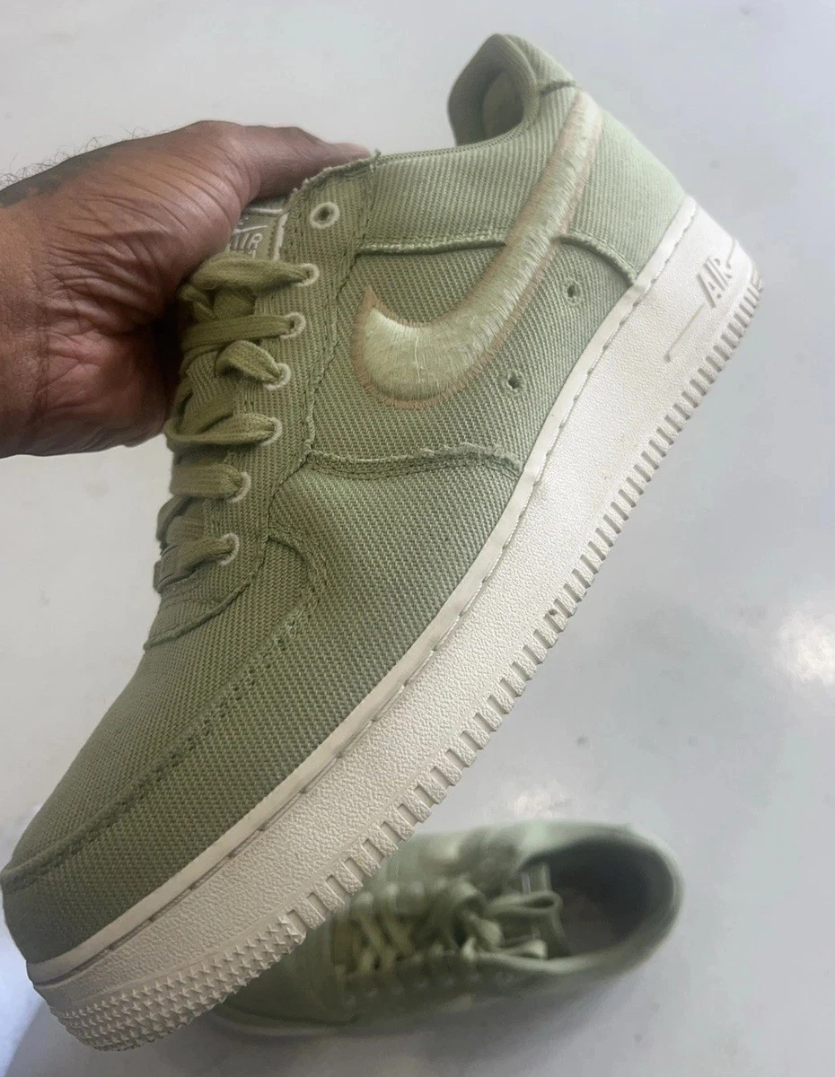 Nike Air Force 1 Canvas Low Dusty Olive for Sale | Authenticity
