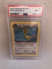 PSA 8 WOTC 2000 Team Rocket Unlimited Dark Dragonite 22/82 Non Holo Rare NM-MT