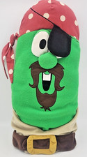 VeggieTales Larry the Cucumber Pirate Knit Stuffed Plush Large