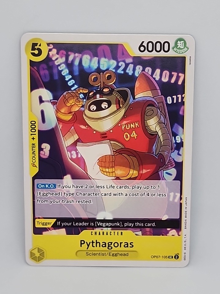 One Piece OP07-105 Pythagoras English - 500 Years In The Future