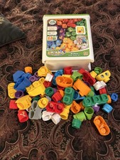 Leap Frog Leap Builders 76 Of 81 Pieces Incomplete W/Case