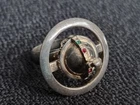 SIGNED VIVIENNE WESTWOOD POISON RING 925 ORB & CROSS MOTIF A FASHION IDEA BEAUTY