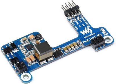 Over Ethernet POE HAT für Raspberry Pi 4B/3B+, IEEE 802.3af-konform, Mini POE 