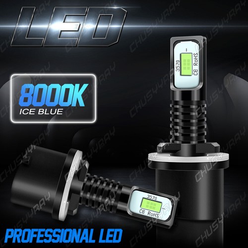 8000k 880 LED Fog Light Bulbs For 1999 2000-2004 Ford Mustang Ice Blue Set of 2 - Picture 4 of 12