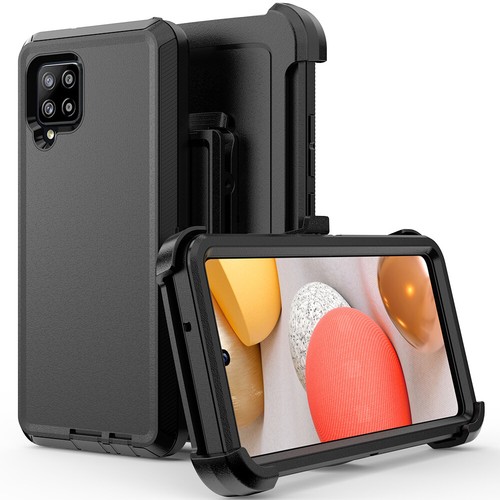 For Samsung Galaxy A42 5G Case Shockproof Cover+Belt Clip Fits Otterbox Defender - Picture 2 of 36