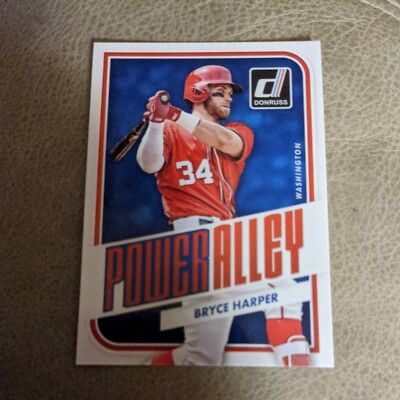 2016 Donruss Optic Power Alley Bryce Harper Washington Nationals #PA1