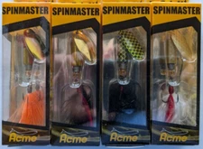 4 - Acme Tackle RATTLIN' SPINMASTER - 1/8 oz. - Four Great Colors!