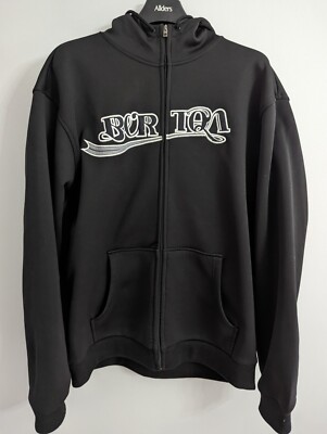 Burton Snowboards Dryride Hoodie Bonded Large Black UK