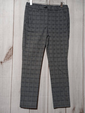 Loft Pants Ladies 6 Black Houndstooth High Rise Skinny