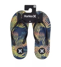 Hurley  Men's Women's Flip Flops Beach Sandals Summer Slip-On Comfort Shoes UK