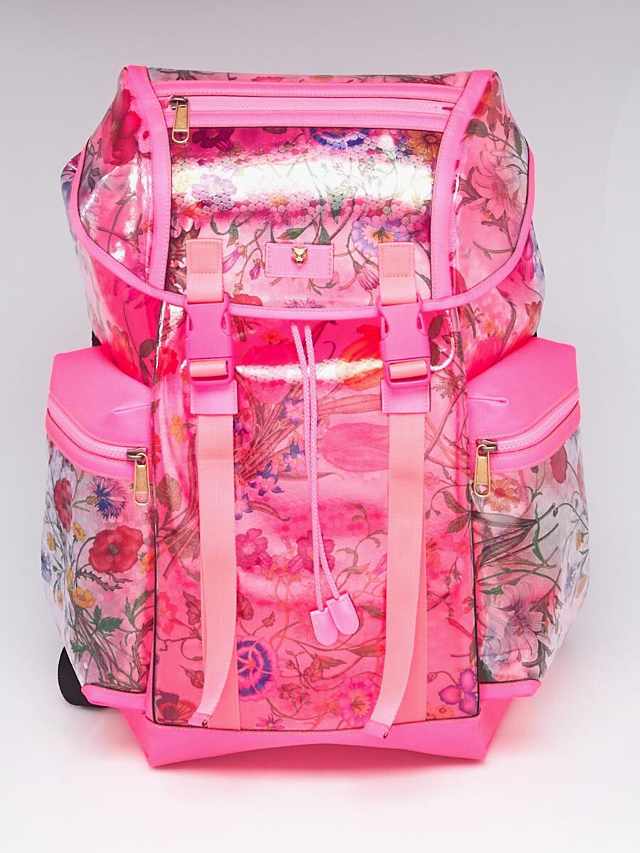 gucci rose backpack