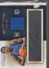 RICKY LEDO   2013-14 PANINI TIMELESS TREASURES ROOKIE AUTO JERSEY CARD #130