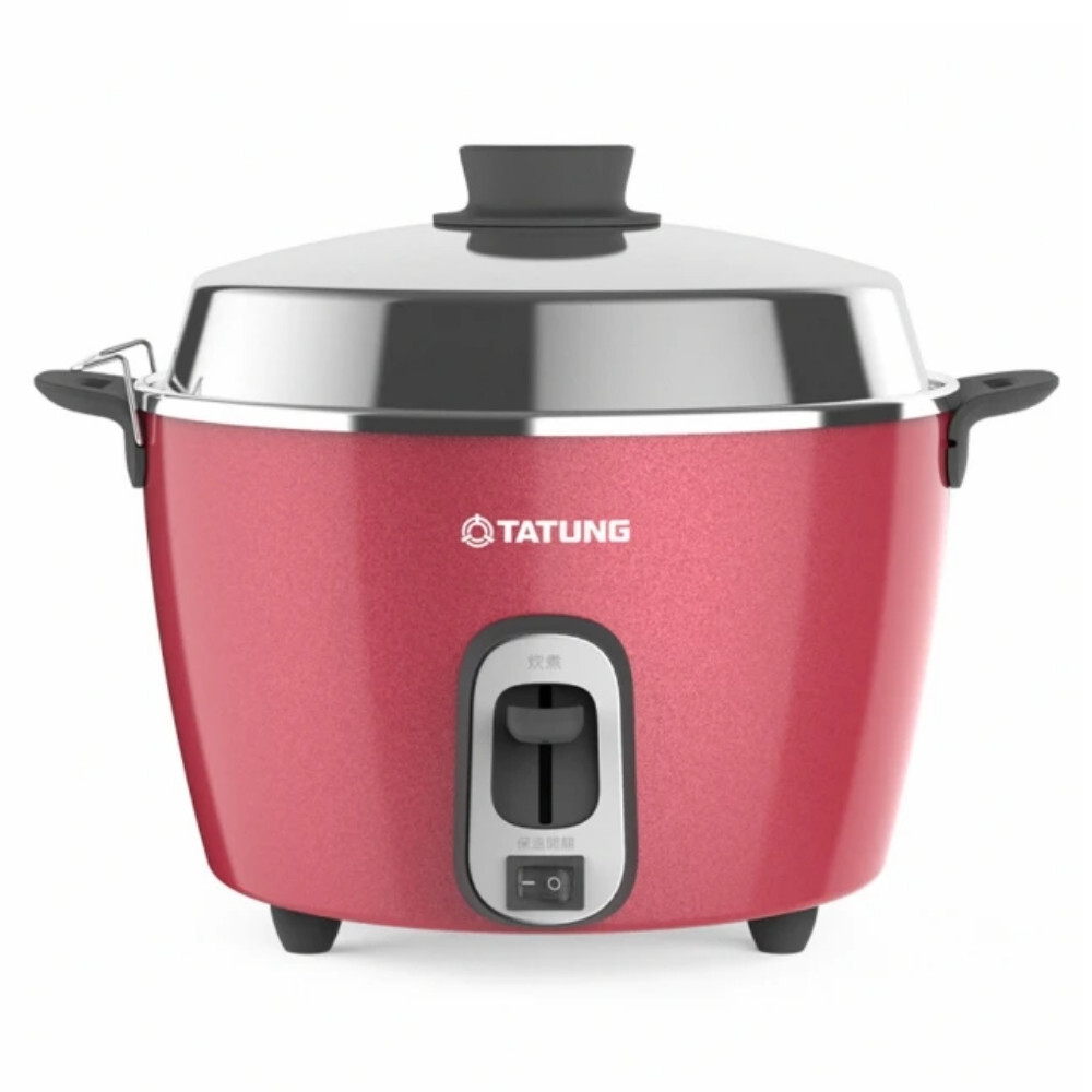 DHL (RED) NEW TATUNG TAC-06R-NR STAINLESS Rice Cooker AC 110V USA 大同電鍋