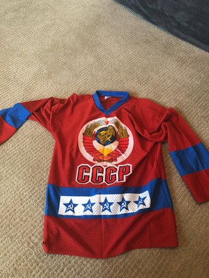 ussr hockey jersey