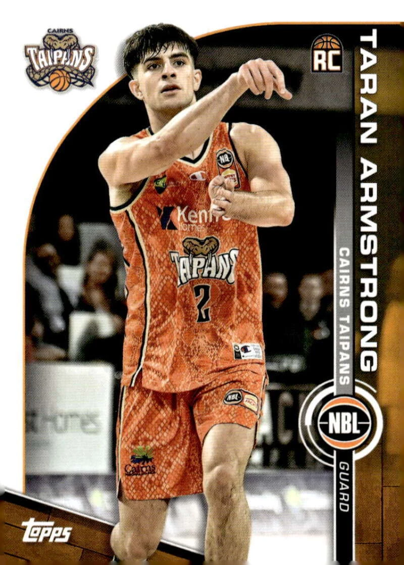 Taran Armstrong trading card