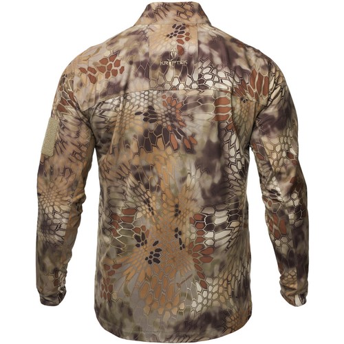 Kryptek Valhalla 2 Long Sleeve Zip Shirt Highlander 2X-Large - Picture 2 of 2