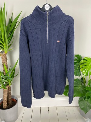 ralph lauren zip neck jumper