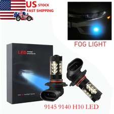 9145 9140 H10 LED Fog Light Bulb for Ford F-150 1999-2018 F-250 2001-2018 8000K